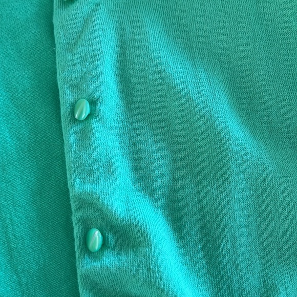 J. CREW WOMENS GREEN CARDIGAN - Picture 5 of 7